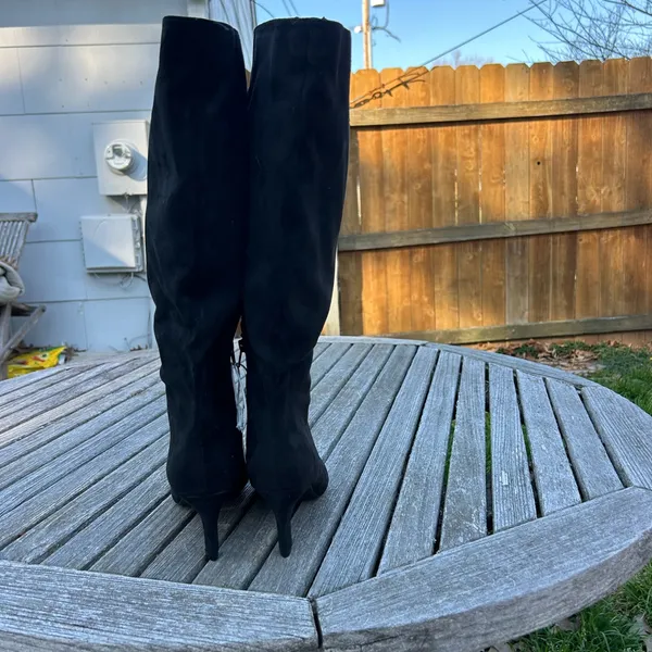 A New Day‎ Women’s Justice Boots in black size 7 spring heeled hot club summer - Image 5