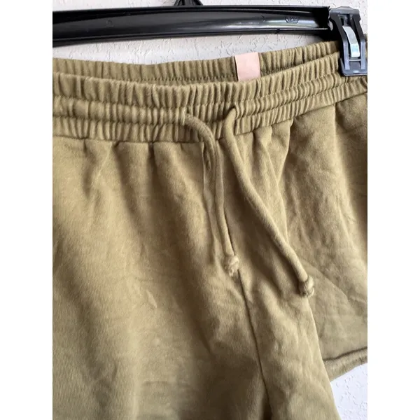 ThirdLove Green Casual Pull On Sweat Shorts Womens L Athletic Athleisure - Image 2