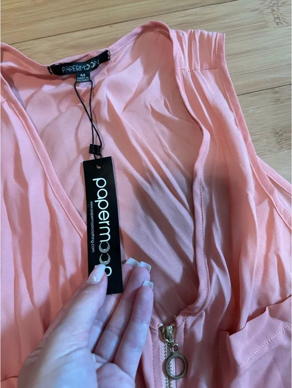 Zip top Pink Size M - Image 3