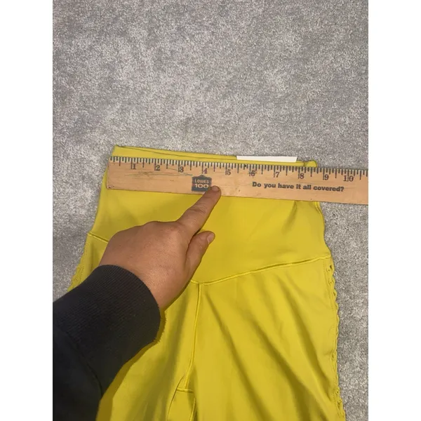offline by aerie hi rise shorts bike Chartreuse NWT Xs - Image 6