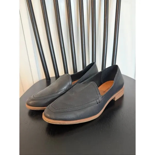 Lucky Brand Fiana black loafer flats size 6 - Image 4