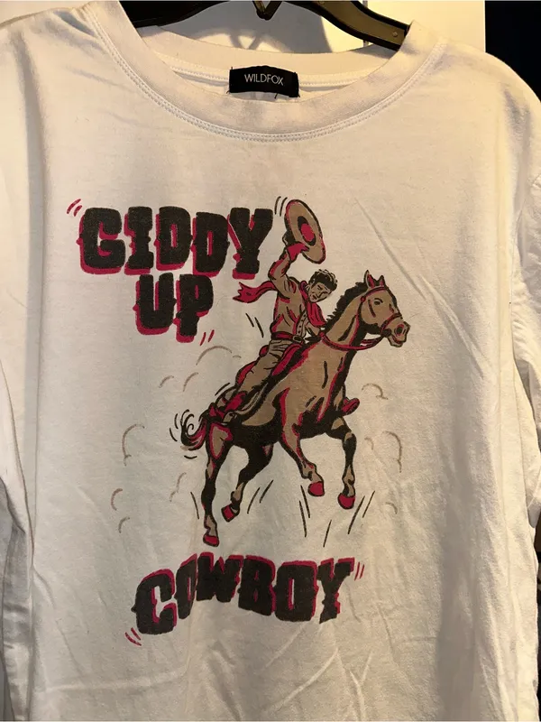 Wildfox Giddy Up Cowboy Ryan Tee - Image 4