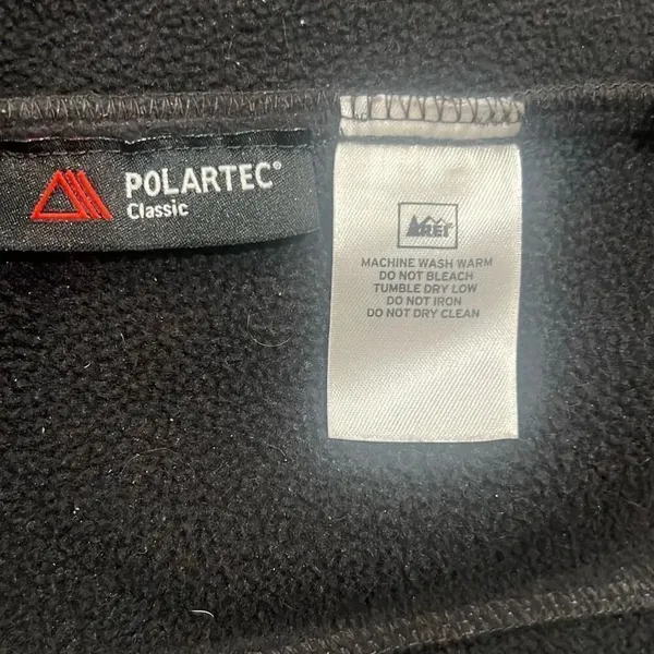 ✨REI Co-op Groundbreaker Fleece Black Sz Medium Jacket 2.0✨ - Image 6