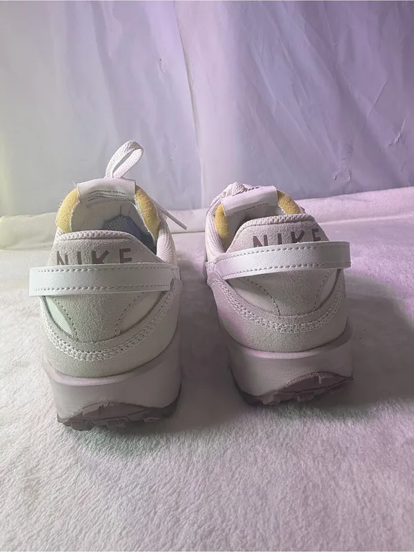 Nike Women's Summit White and Cream Retro Runner Sneakers - Image 7