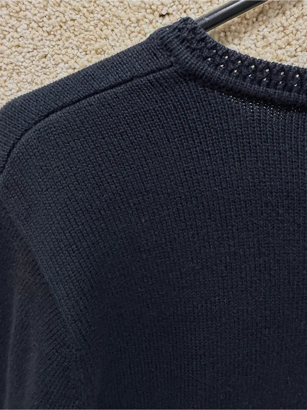 Liz Claiborne Vintage 100% cotton preppy knit sweater LizGolf‎ country club bookish classic - Image 5