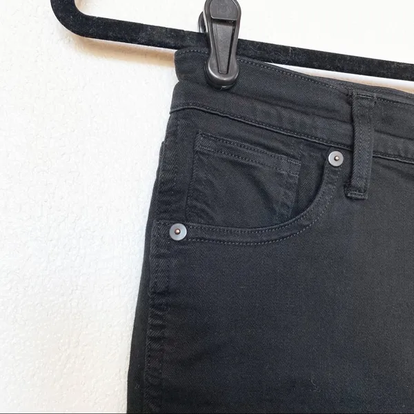 Madewell 10" High Rise Skinny Jeans Black Size 27 - Image 3