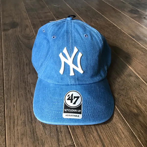 '47 Brand New York Yankees Denim Baseball Hat, American Eagle Exclusive, NWT - Image 15