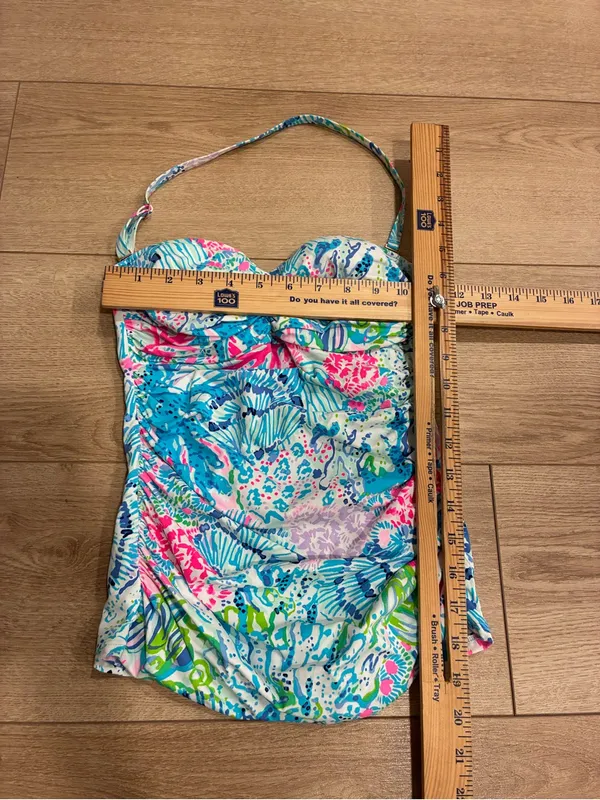 Lilly Pulitzer Women’s Flamenco Tankini Swim Top Size 2 - Image 2