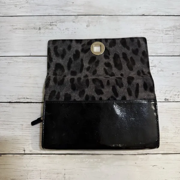 Kate Spade‎ Black Harlow Algonquin Leopard Wallet - Image 3