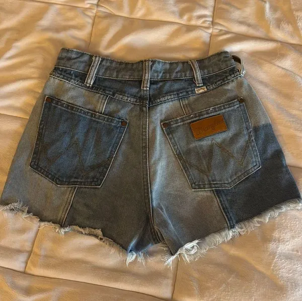 Billabong X Wrangler Patchwork Shorts - Image 2