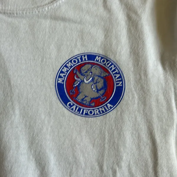 Mammoth mountain California vintage tshirt - Image 2