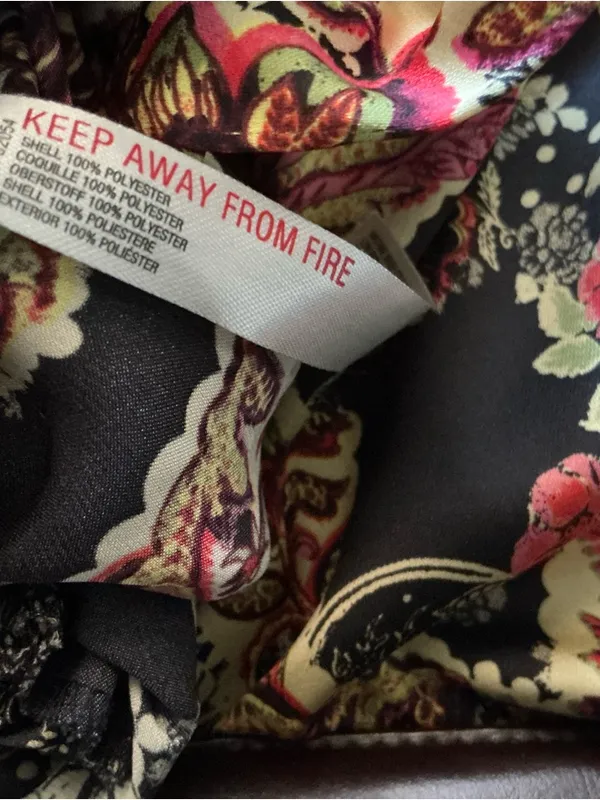 Free people goddess lounge pants size s satin x-wide leg floral paisley print - Image 7