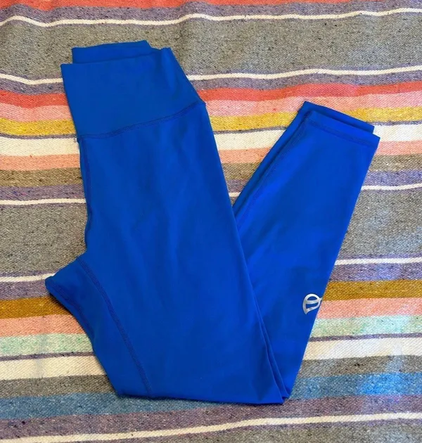 p'tula Paula Blue Leggings - Image 2