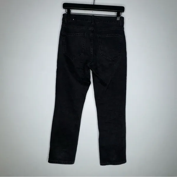 mng by mango 4 Black Straight‎ Leg Jeans CPW7 - Image 2