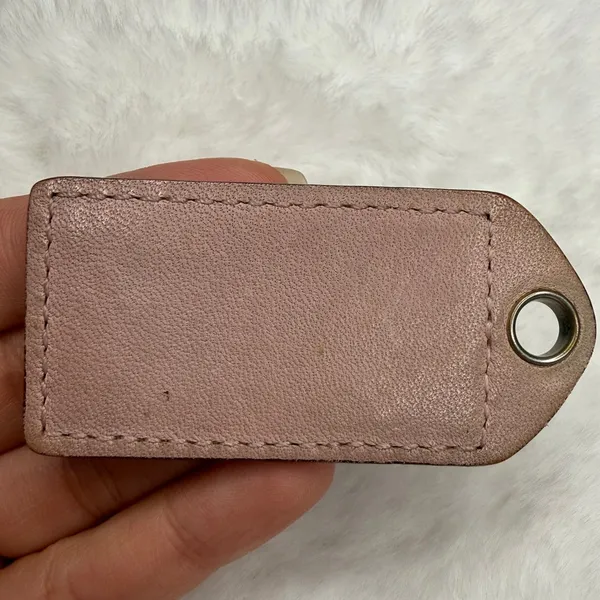 2.5" y2k COACH Fob Bag Charm Hang tag Hangtag - Image 2