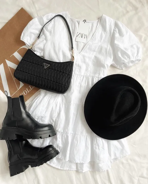 ZARA Mid Heel Ankle Boots With Track Soles - Image 7
