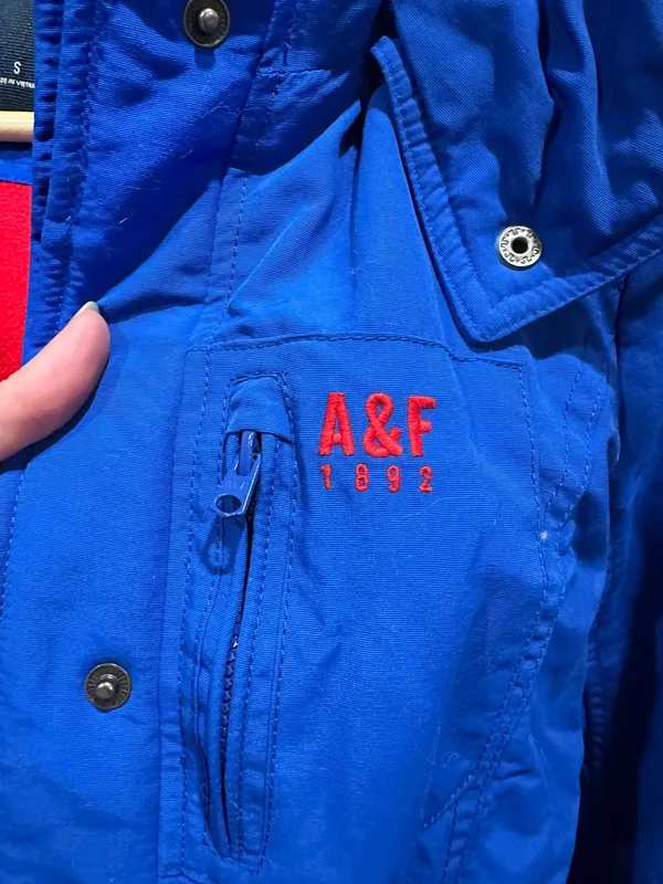 Abercrombie & Fitch Y2K vintage winter coat size small - Image 5
