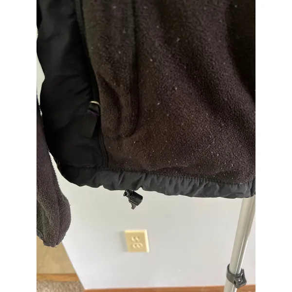 Aeropostale Y2K women's‎ Black fleece jacket size XL - Image 3