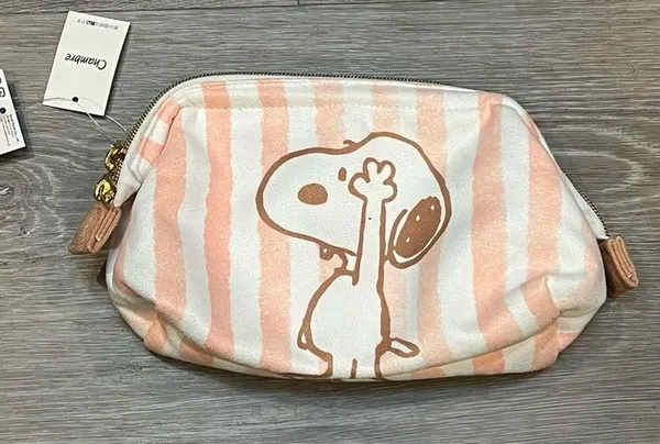 Snoopy peanuts mini pouch bag Pink - Image 2