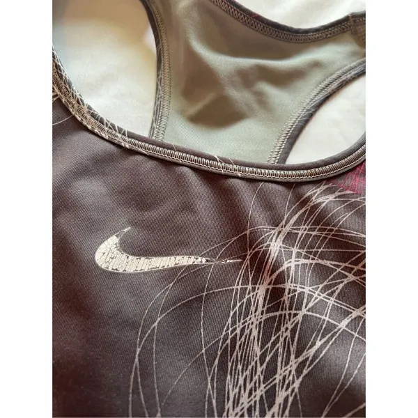 Nike Multicolored Sports Bra Woman’s Medium- See Description - Image 3