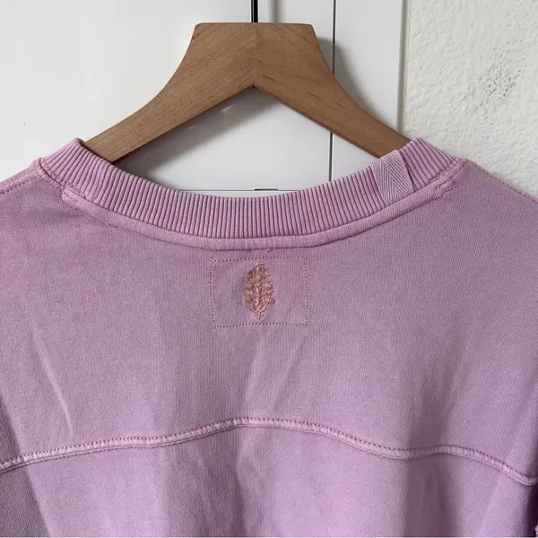 Free People All Star Solid Pullover in Jam Jewel Pink / Purple - NWT - Image 6