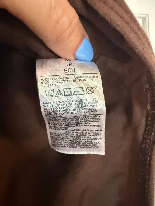 Old Navy brown square neck bodysuit size xs - Image 4