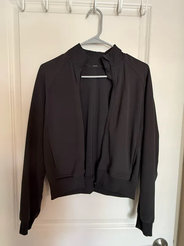 Lululemon wunder train track jacket graphite grey  - Image 3