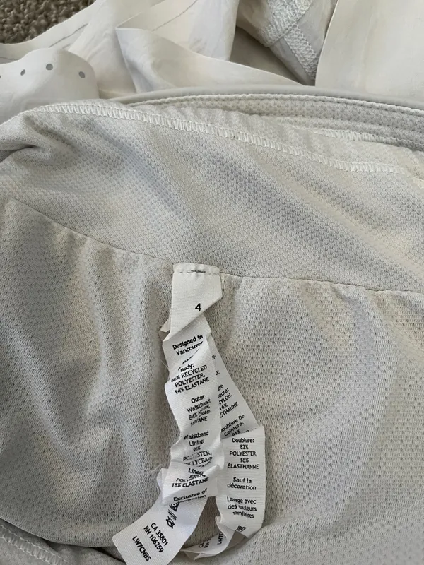 Lululemon Fast and Free High-Rise Short 2" *Airflow in Sense Emboss Mini Bone 4 - Image 3