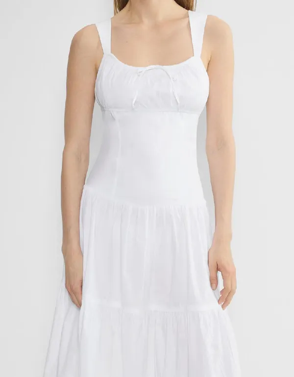 Aritzia White maxi dress - Image 2