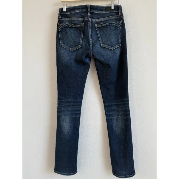 Buckle Black Jeans Fit No.53 Straight Women’s 28x32 Dark Wash Mid Rise Stretch - Image 11