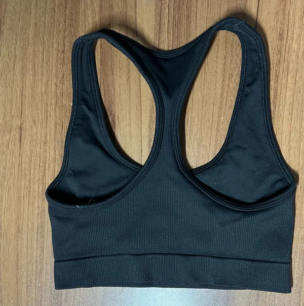 Alo Yoga Bra Seamless Ribbed XS - Image 8