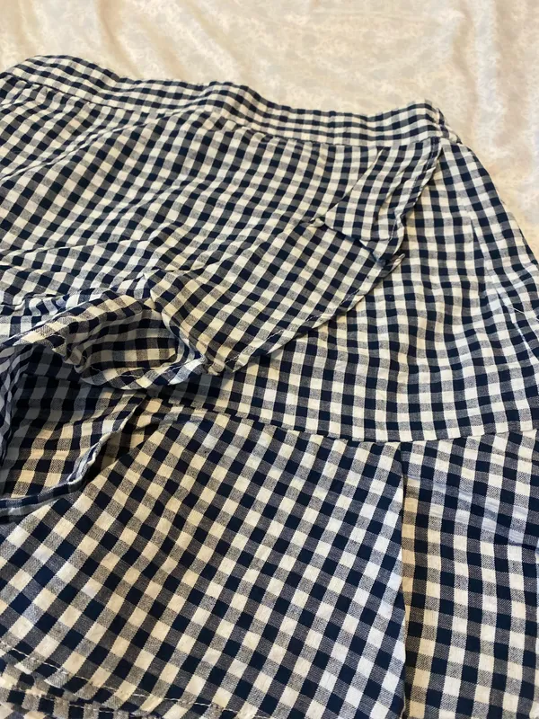 BNWT Sim & Sam navy gingham skirt  - Image 2