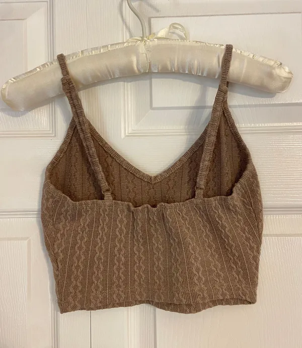 brown tank top Size XS - Image 3