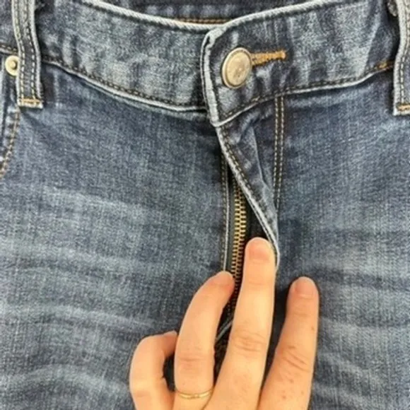 Driftwood Denim Jeans Size 33 Slim Straight Leg Women's‎ Medium Wash Casual - Image 4