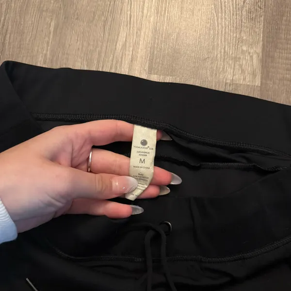 Yogalicious Lux Avenue Black Joggers - Image 3