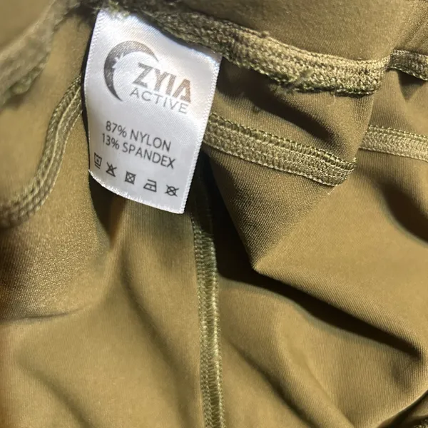 ZYIA Olive Green Women's Jogger Pants - Image 2
