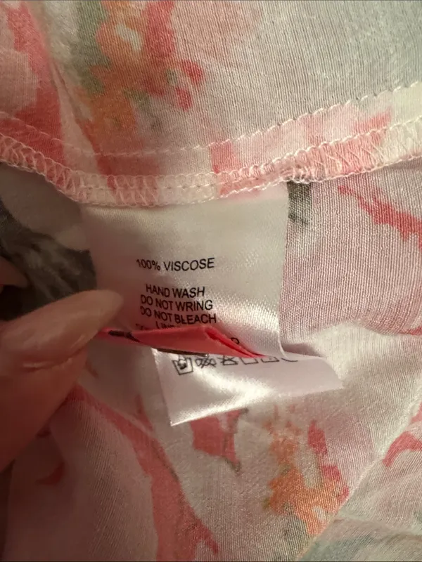 Favorite Daughter Floral Pink Spaghetti-Strap Maxi Dress Size 8🌸💗 - Image 14