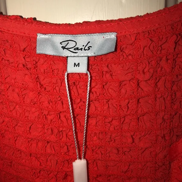 Rails Julie Dress Cherry Size Medium NWT - Image 2