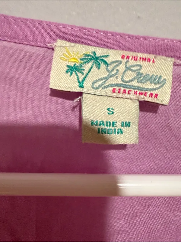 J. Crew Lilac Button-Front Dress - Image 4