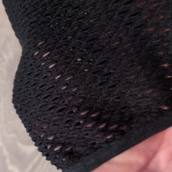 Aerie Offline Black Seamless Crop Top Size XS - Image 9