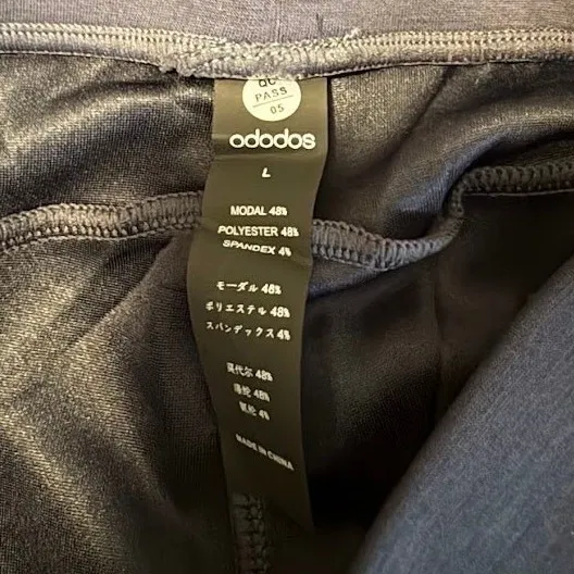 Ododos Wide Leg Pants Womens Large Navy Blue New Pleated Modal‎ Stretch Trousers - Image 3