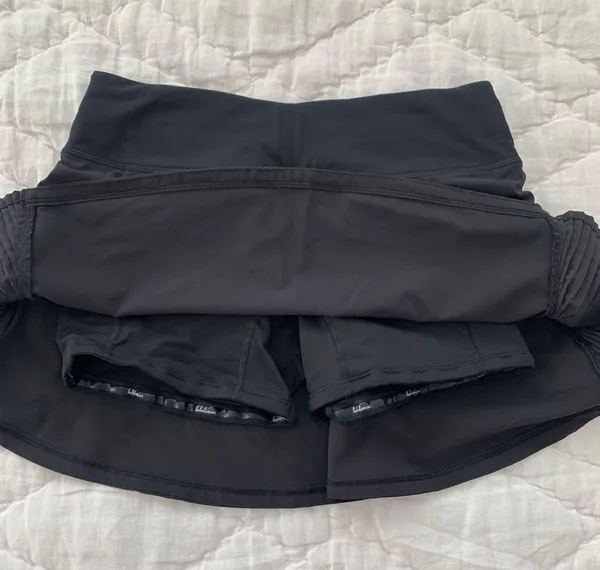 Lululemon Black Tennis Skirt - Image 4