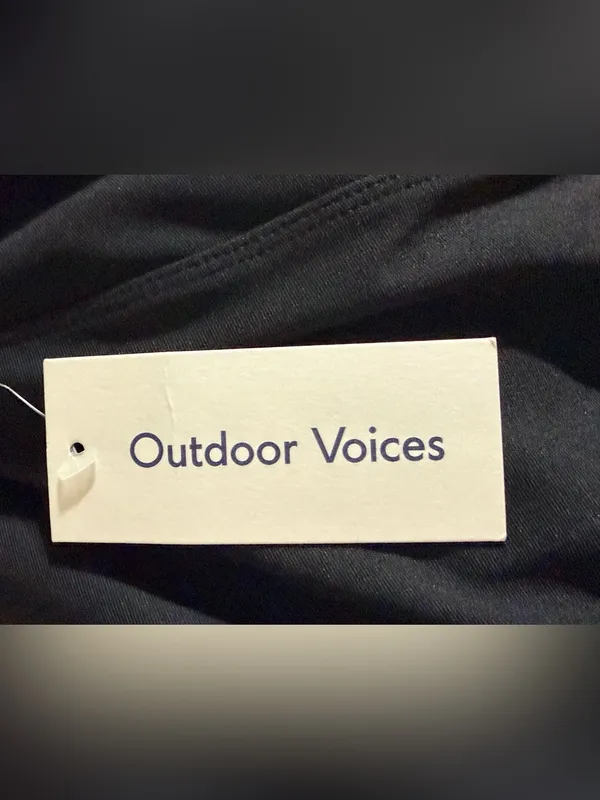 Outdoor Voices Court black Skort 4.5” size small NEW - Image 11