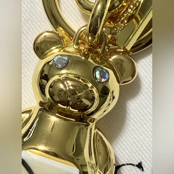 Coach Valentine's Day Bear Bag Charm - Image 3