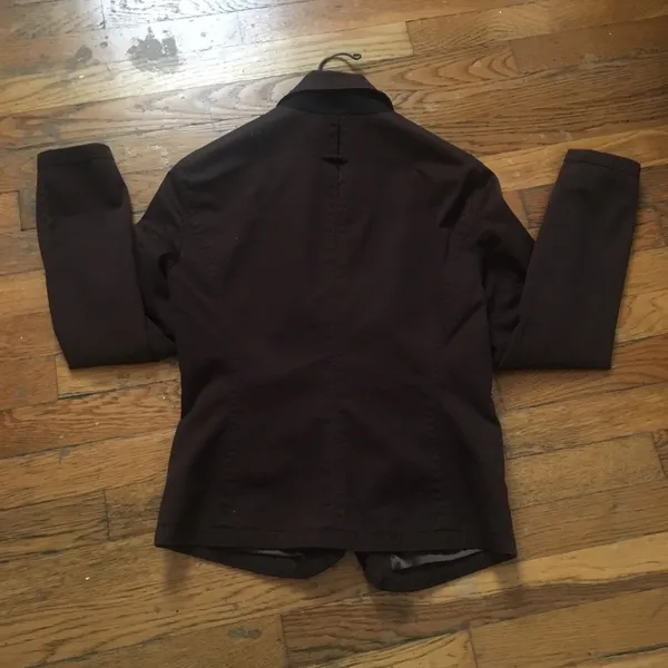 Calvin Klein Jeans brown blazer coat - Image 2