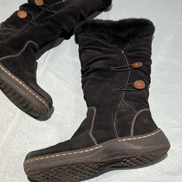 BARETRAPS ESHA Suede‎ Tall Snow Winter Boots Fully Lined Insulated Sz 8 B88 - Image 2