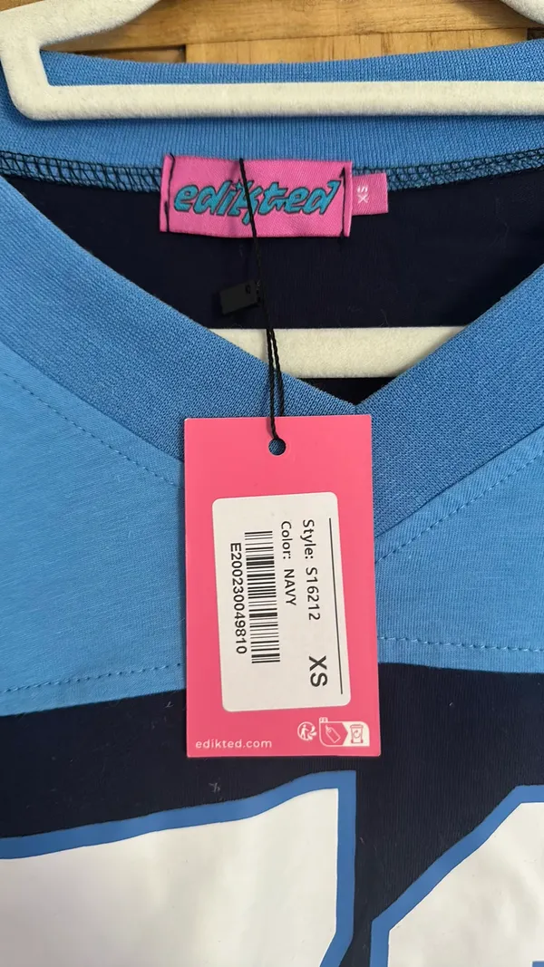 Edikted Blue Jersey - Image 3