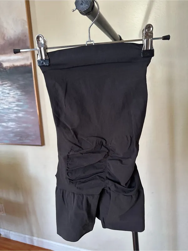SKIMS SHEER SEAMLESS HIGH-WAISTED MID THIGH SHORT‎ | ONYX size 2X - Image 3
