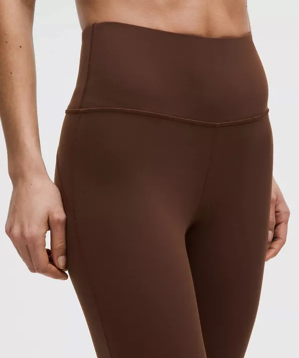 Lululemon Brown Lava Cake Groove Nulu Super-High-Rise Flared Pant Leggings Tight - Image 4