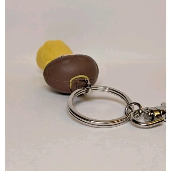 Disney Parks Belle Beauty and the Beast Cuties Kawaii Figurine Keychain Keyring - Image 4